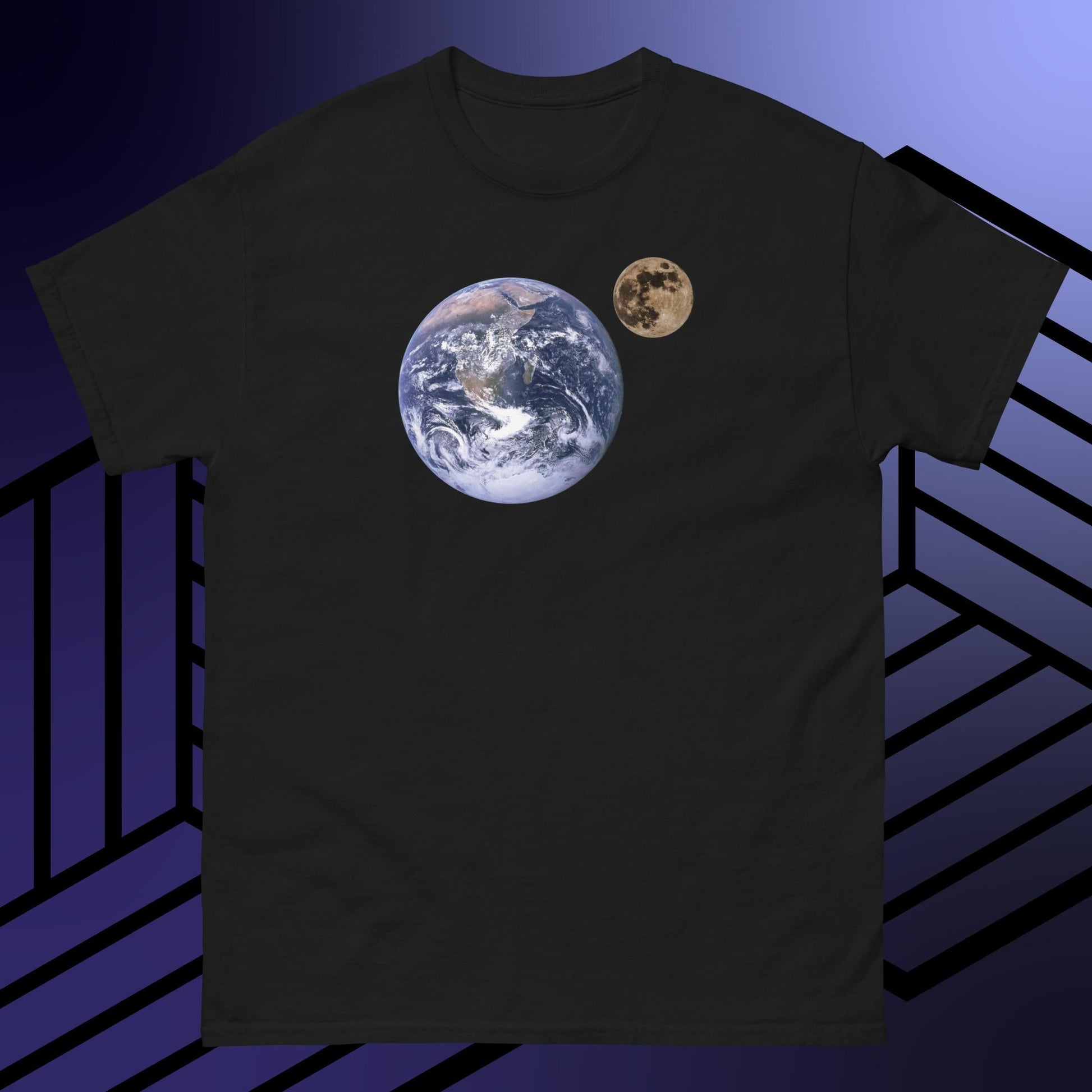 Earth and Moon Unisex