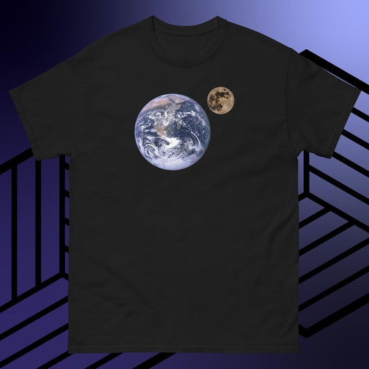 Earth and Moon Unisex