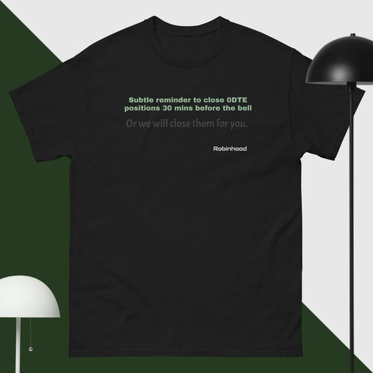 subtle reminder Unisex classic tee
